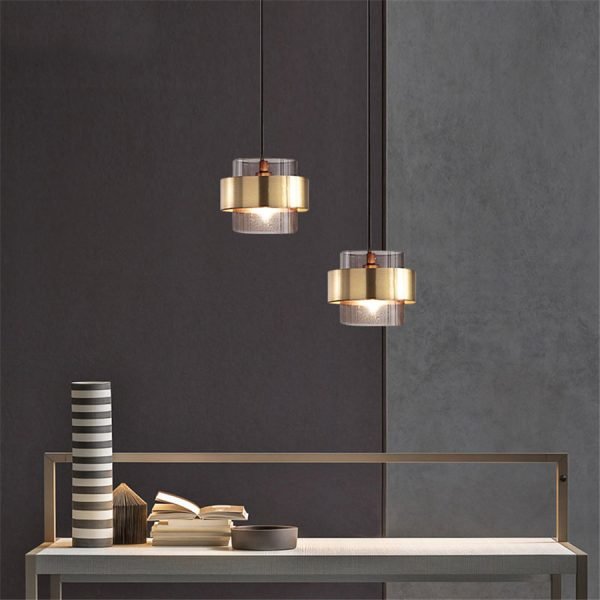 Postmodern Creative Glass Small Pendant Light